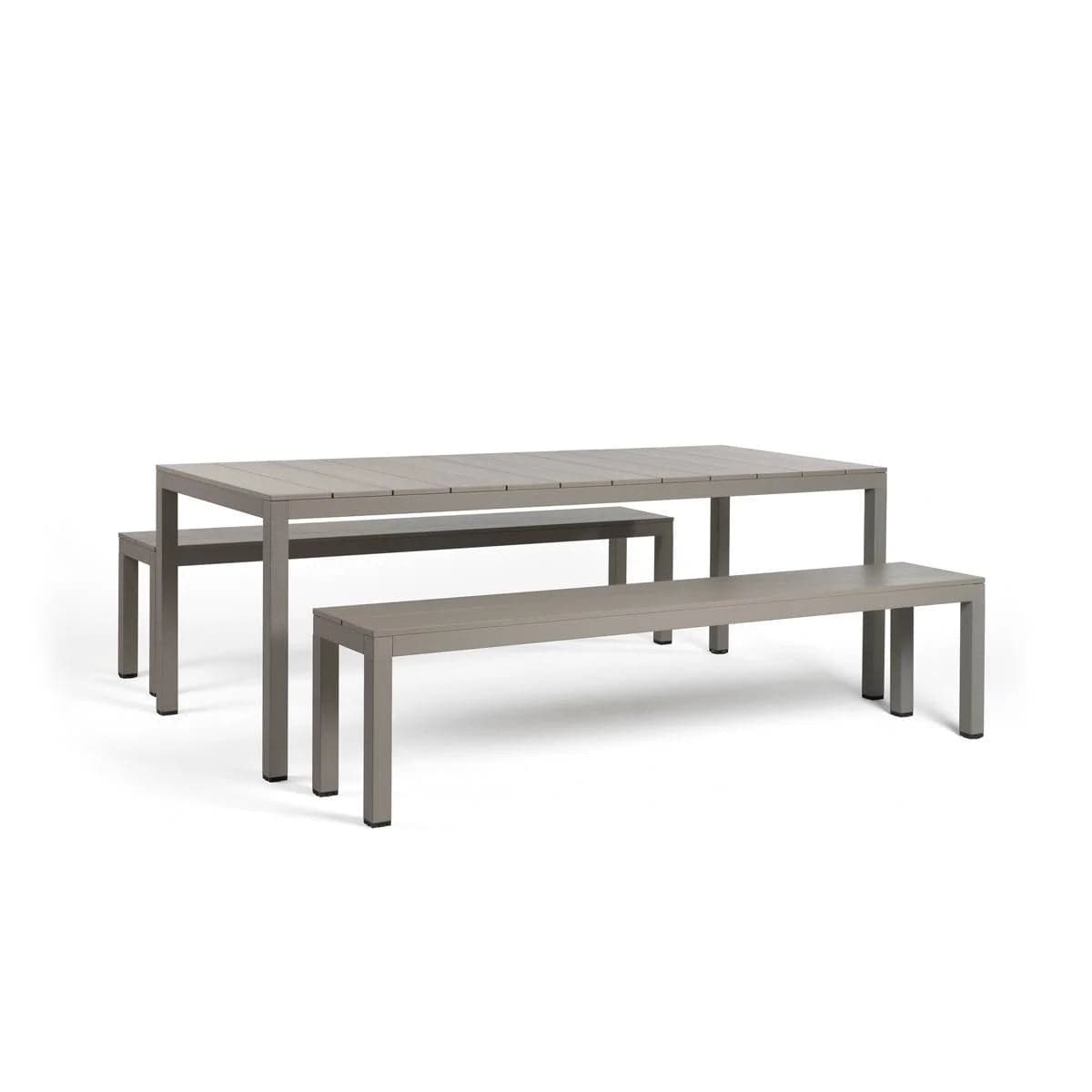 Masa si banca de exterior set Rio Bench Alu 4