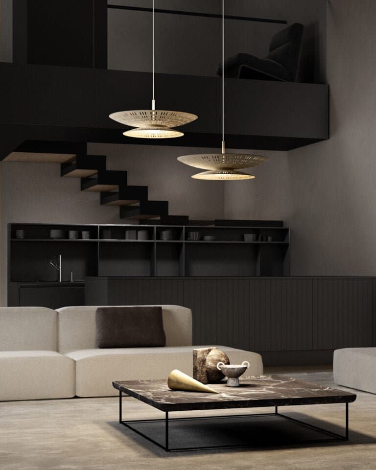 Contardi Pendul Suspendat cu Iluminare LED