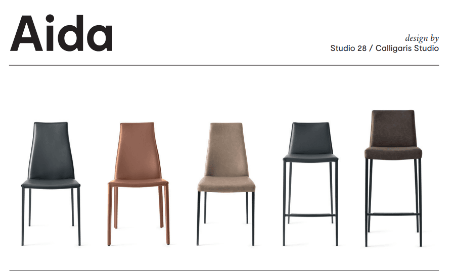 Scaun de bar  AIDA  CS1821 4