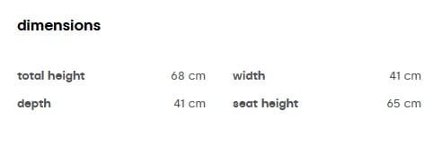 Scaun de bar  FIFTIES CS2006 3