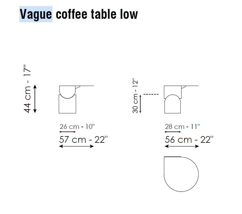 Masuta De Cafea Vague 4