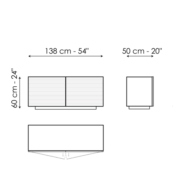 Comoda De Living Ruler 6
