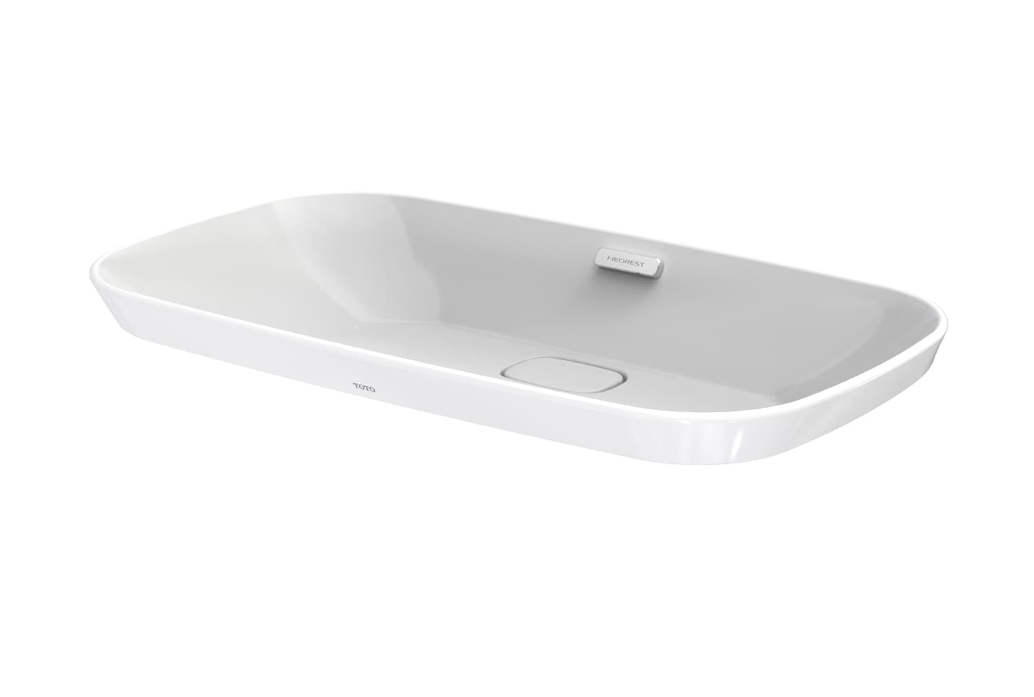 Vas NEOREST®  
750 mm, fără orificiu robinet, cu preaplin și capac preaplin culoare crom 2