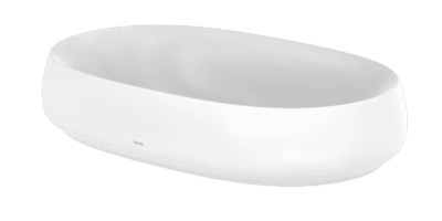 Vas CE, rotund 600 mm, fără orificiu robinet, cu preaplin, incl. ventil tulpină