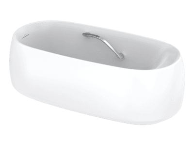 Cadă Flotation, design rotund, freestanding (insulă) cu mânere integrate 2