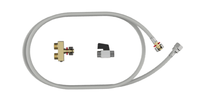 Set WASHLET® RW Auto Flush cu finisaj argintiu, incl. telecomandă, + WC RP, suspendat 10