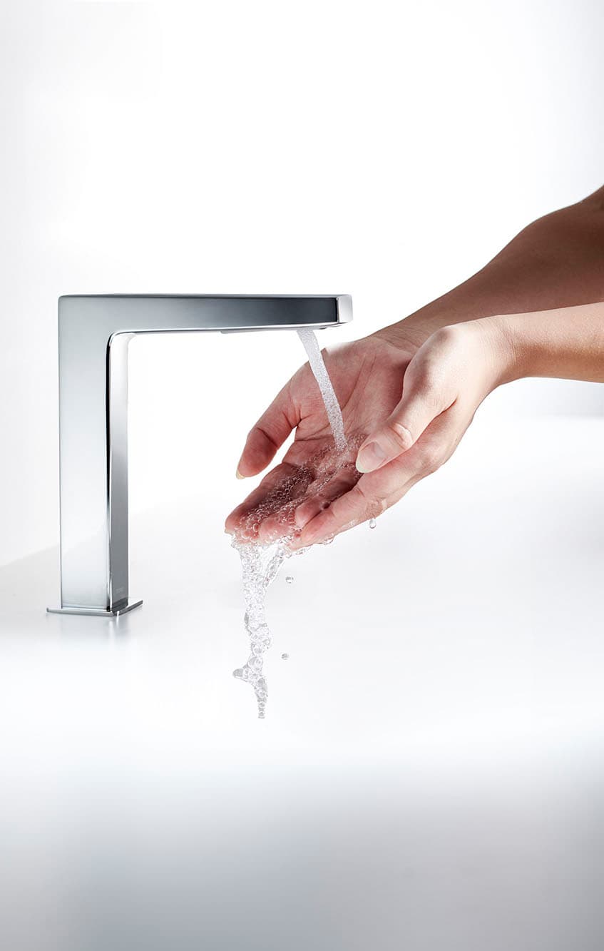 Autofaucet Square  2 l/min, proiecție 124 mm 3